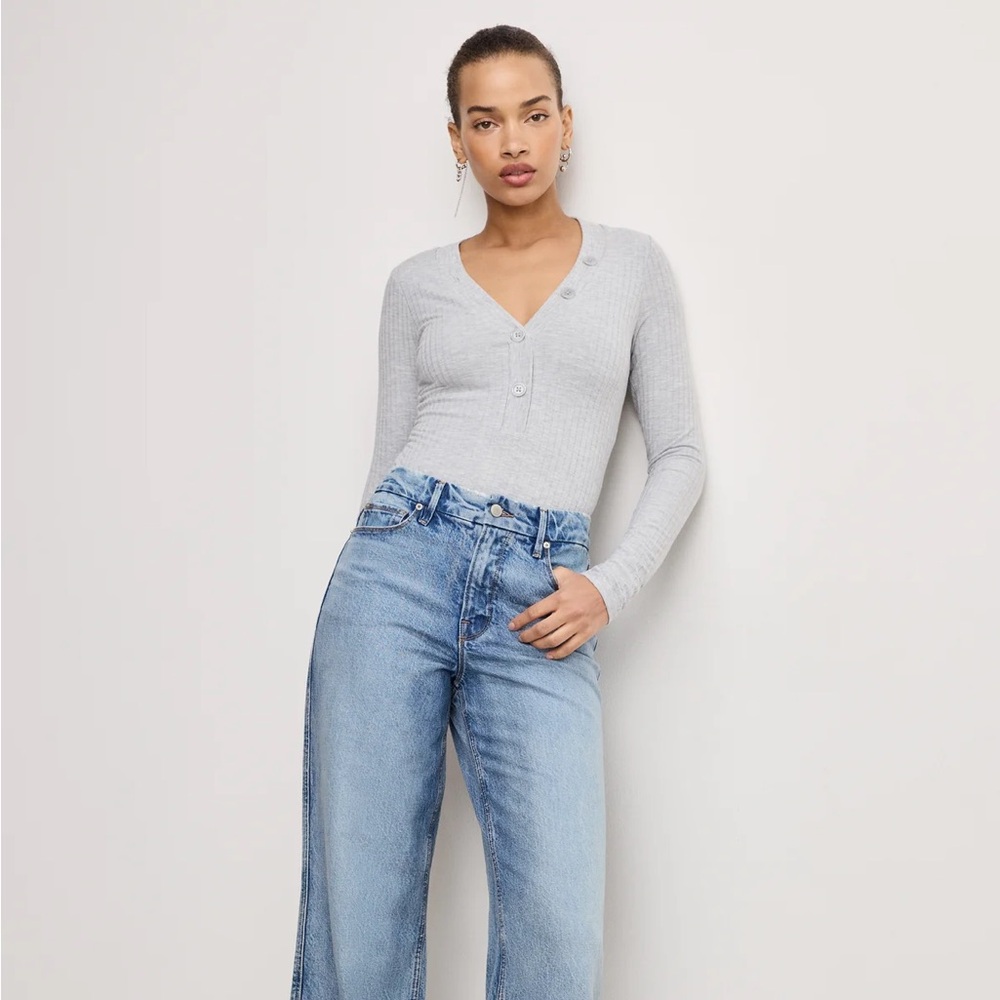 Good American Henley Bodysuit